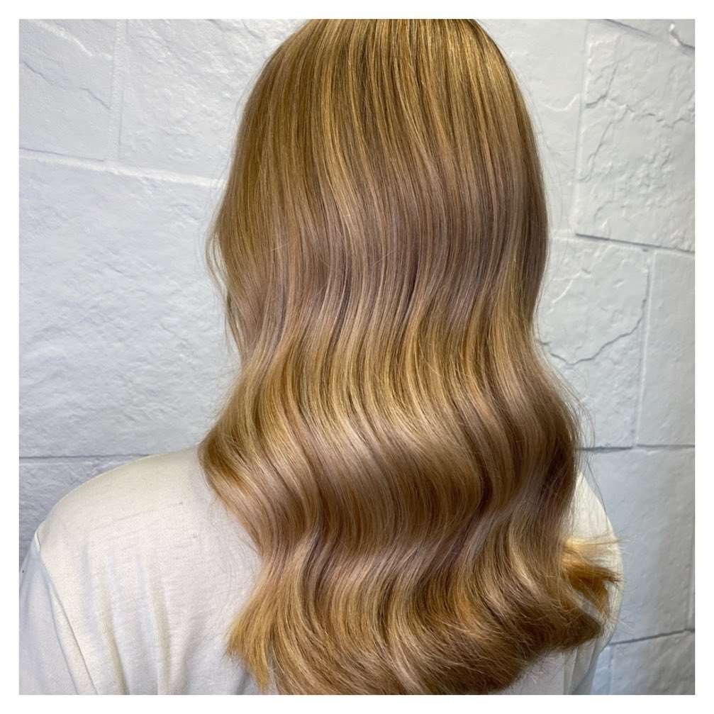 Hårrødderne i Koldning balayage