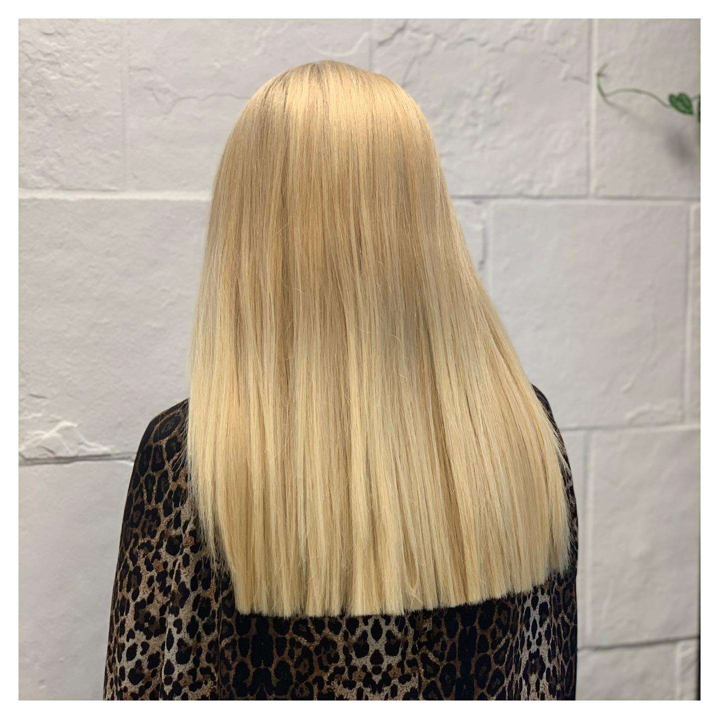 Hårrødderne i Koldning keratinbehandling